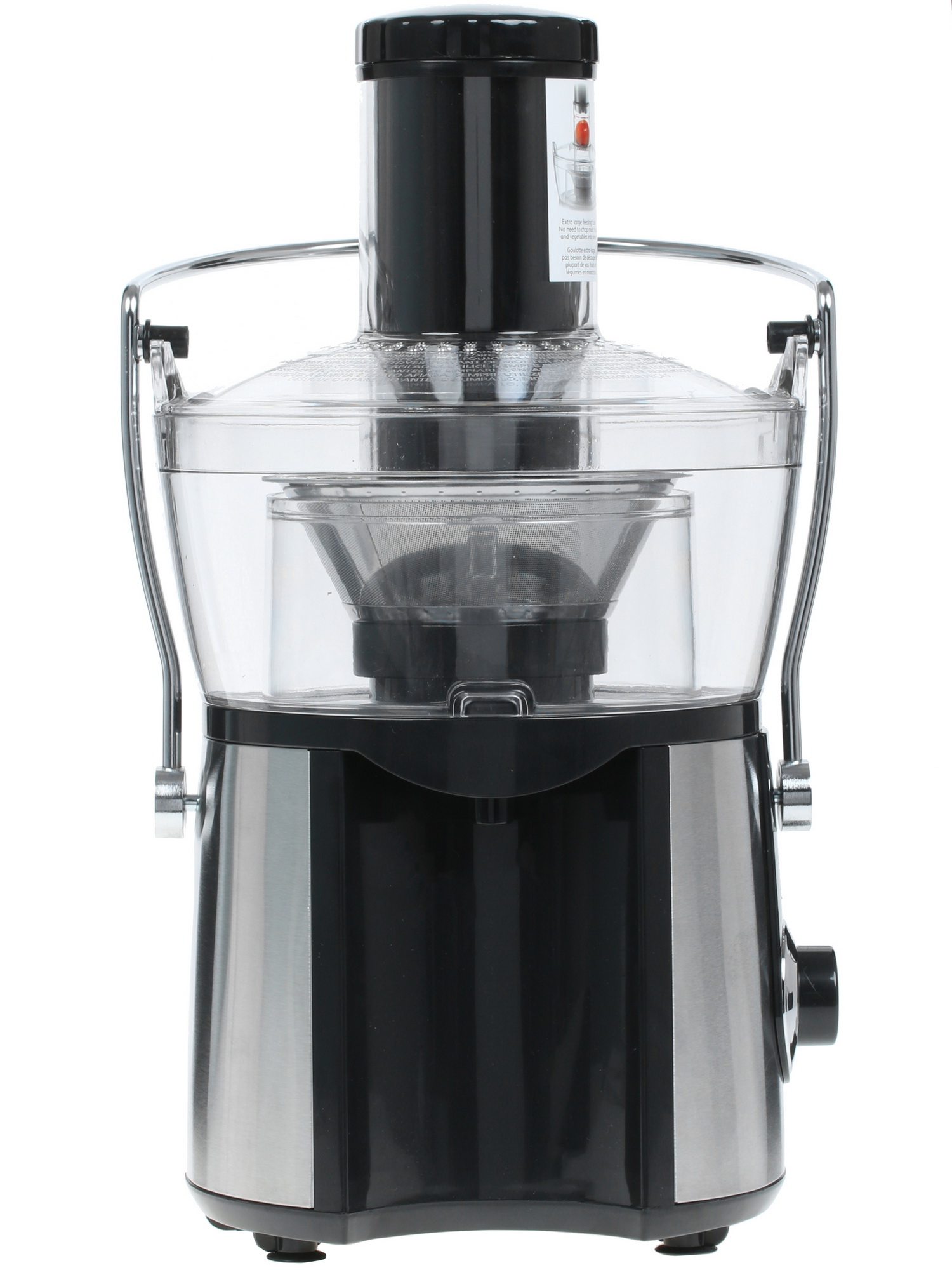 1223801 Соковыжималка электрическая Moulinex Juice Express JU550D10 серебристый STDN-0136809 - Вид №1