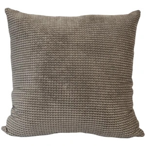Подушка Seasons Losanio 45х45 см шенилл цвет серая