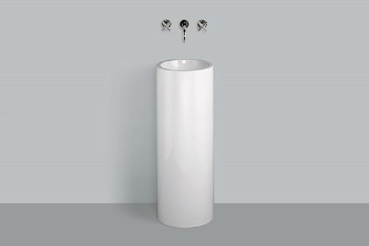 4501000400 Умывальник, wt.rx325k, белая, для простого ухода Alape серия K 