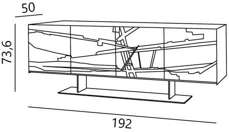 ELITE TO BE Комод с распашными дверцами sun-id-1486674 - Вид №5