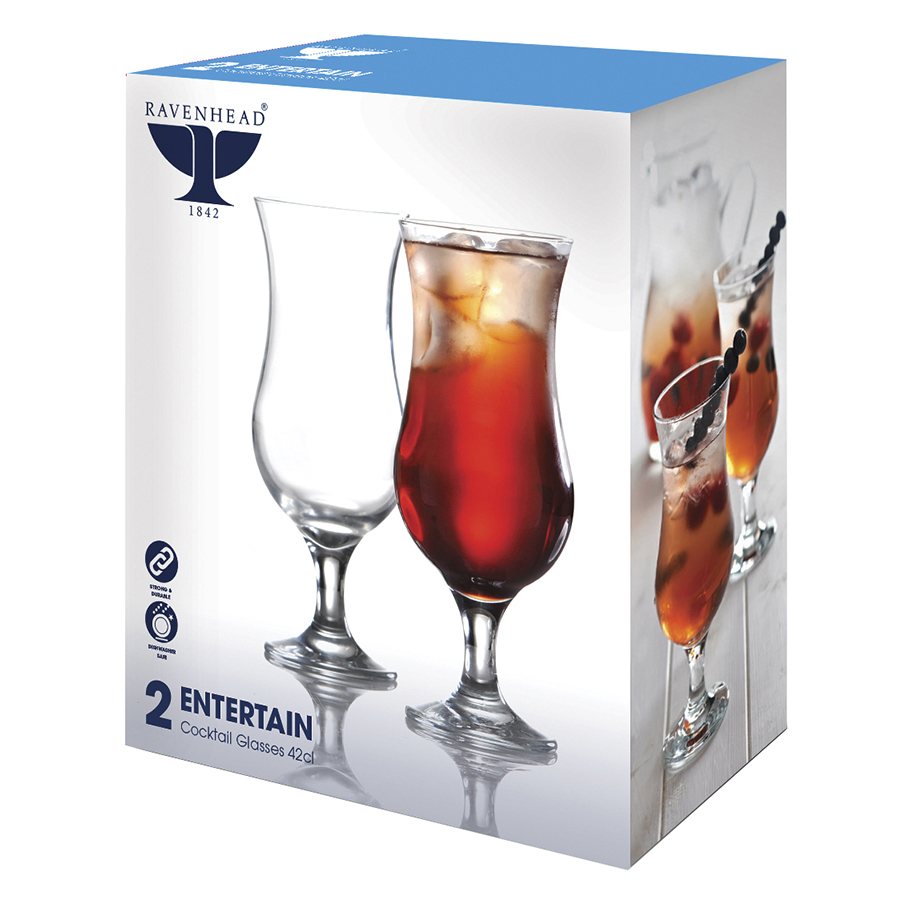 R0041.605 Набор из 2 бокалов для коктейлей entertain 420 мл Ravenhead  - Вид №7