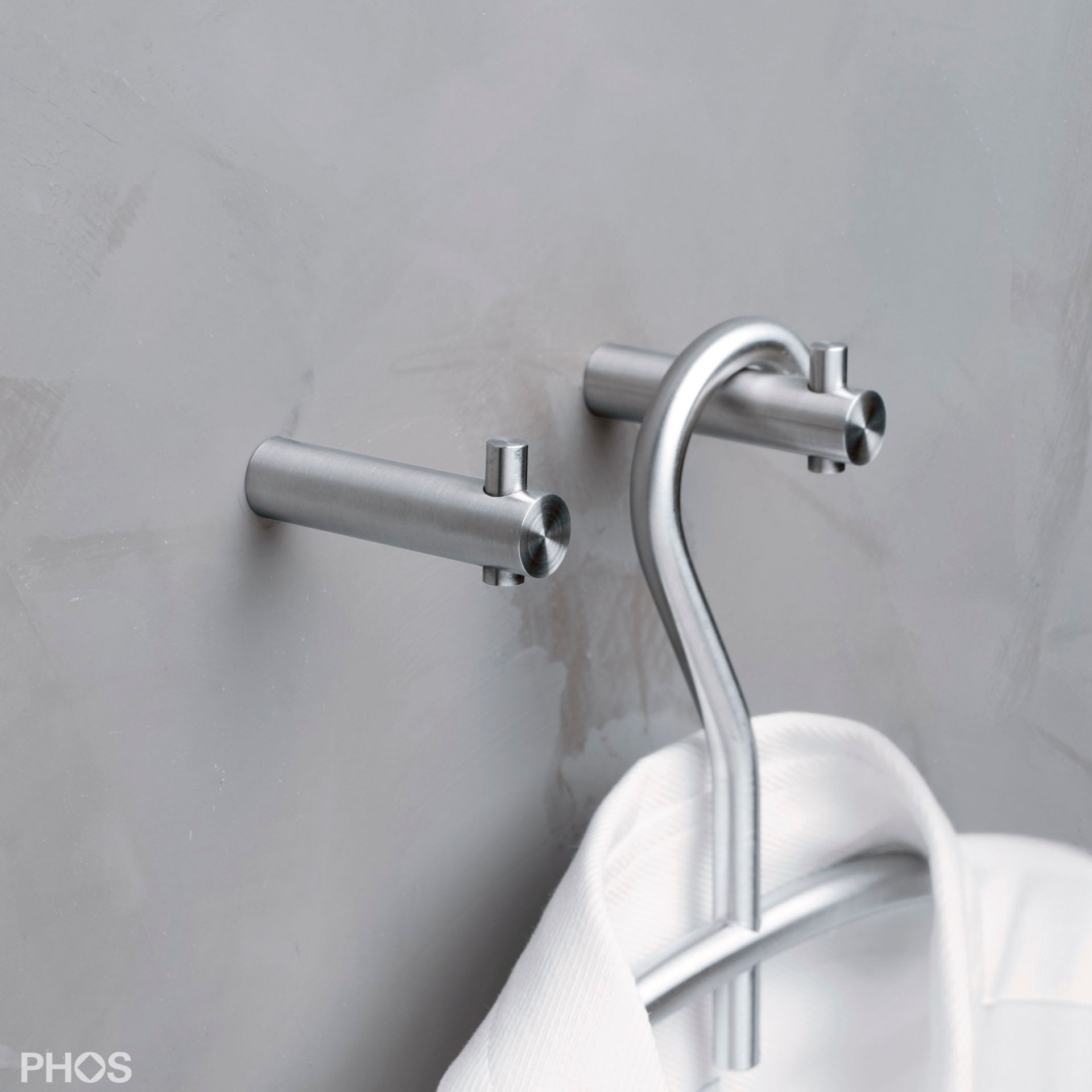 H12-50 Крючок настенный, ø12 мм, длина 5 см PHOS  - Вид №1