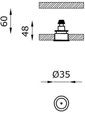 Buzzi & Buzzi Алюминиевый светодиодный точечный светильник в современном стиле на потолок Iron sun-id-1394575 - Вид №1