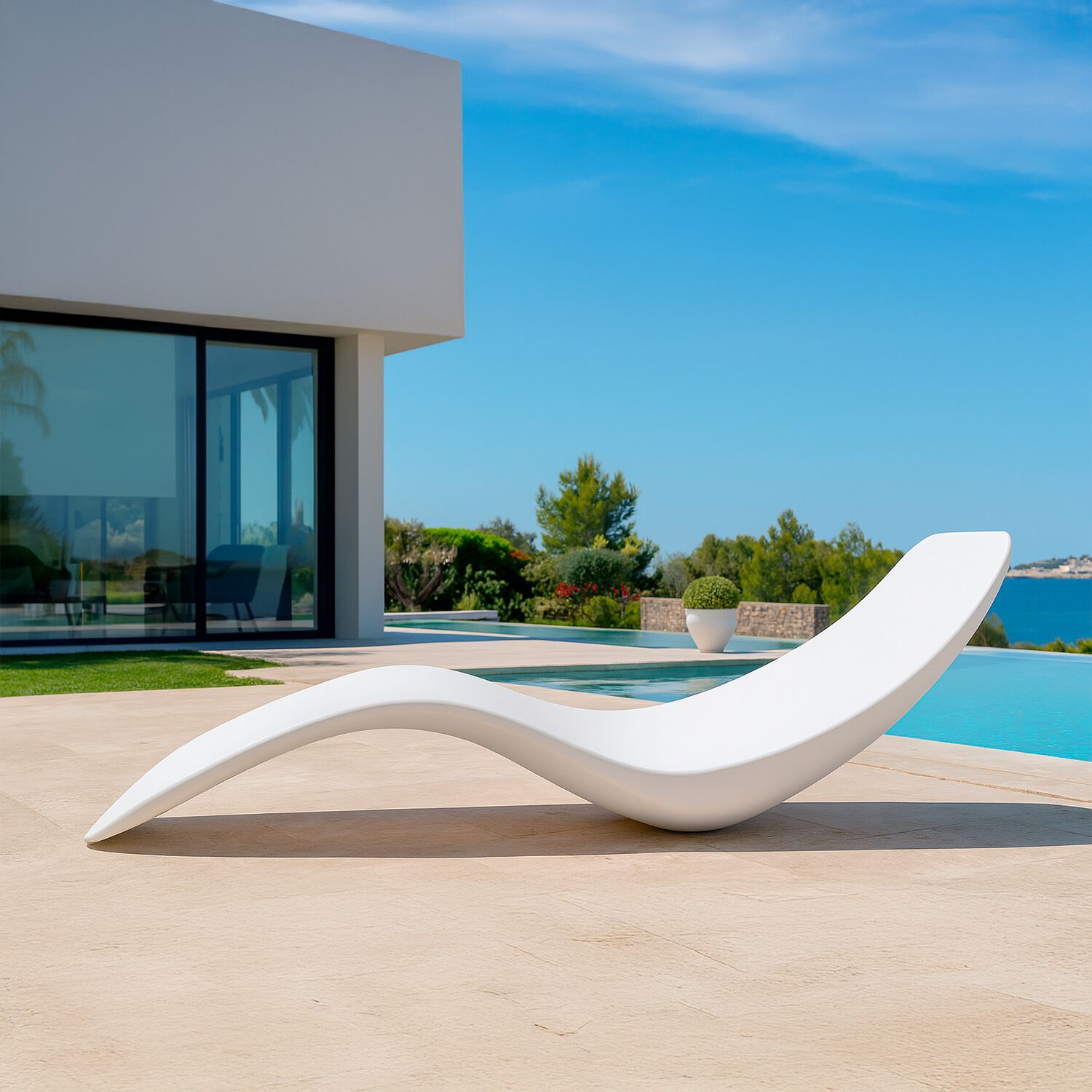 Садовая кровать из стекловолокна SINED ANTARES ARCH-00068822 - Вид №7