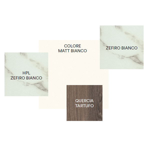 Easy 010  Кухонный гарнитур Ar-Due Colore matt  - Вид №2