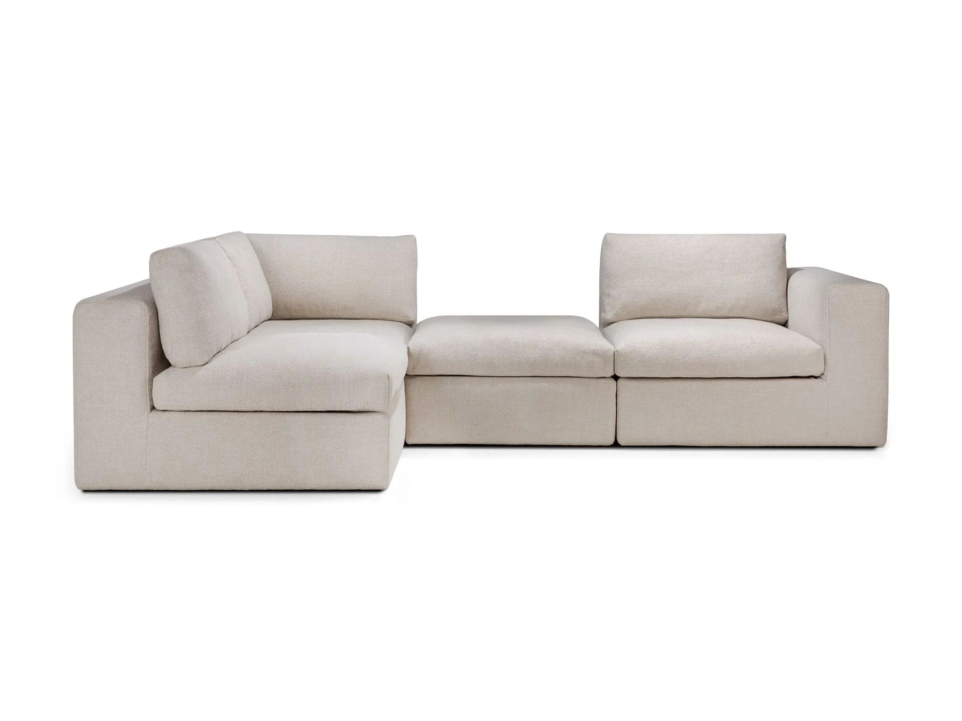 Тканевое угловое кресло Ethnicraft Mellow ARCH-00115896 - Вид №8