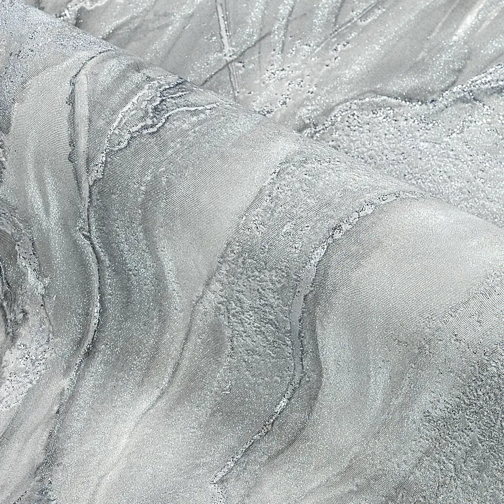 Victoria Stenova Prestige: Серо-серебристые флизелиновые обои для современного интерьера 89423714 STLM-1563382 - Вид №3
