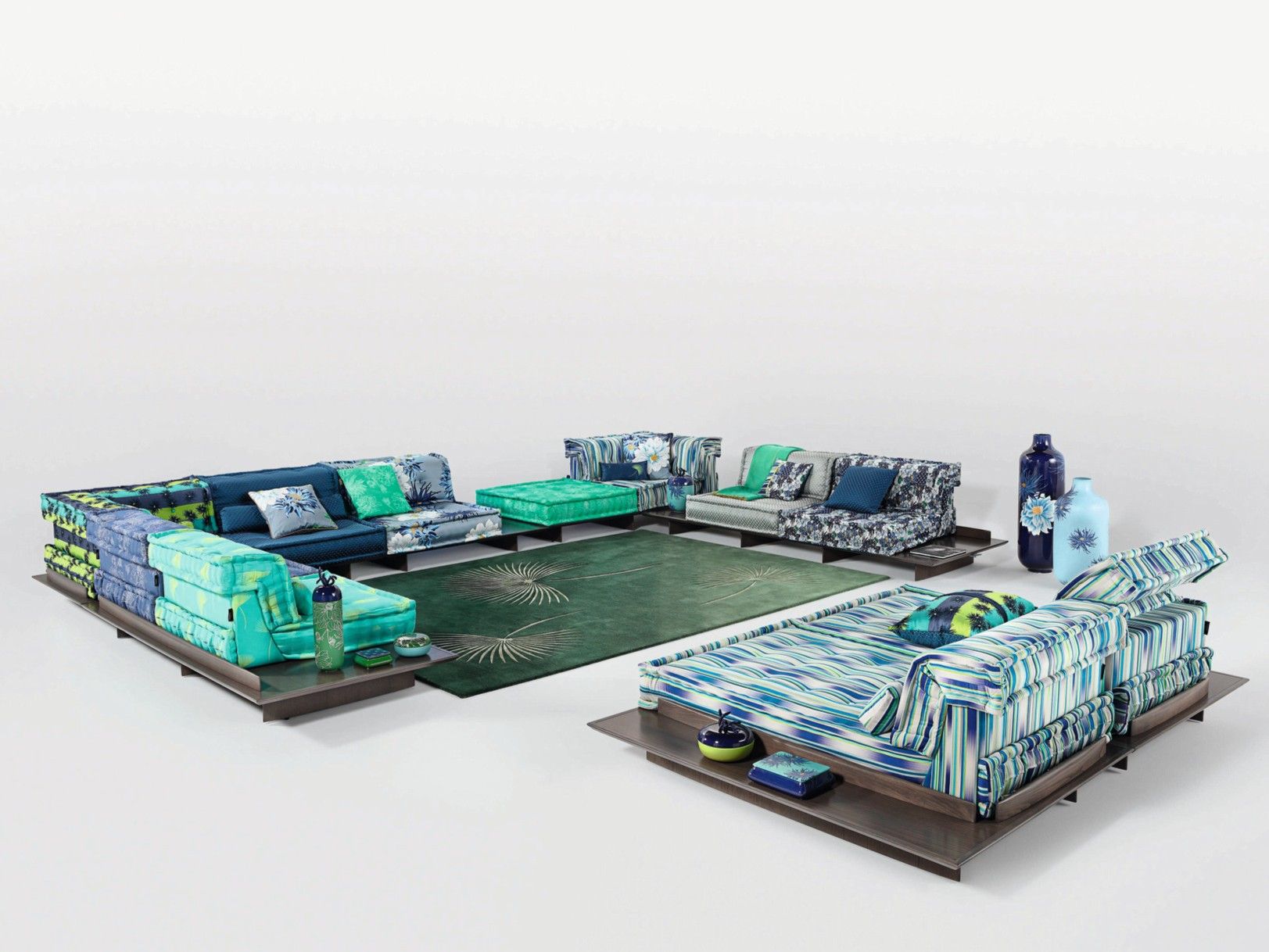 Ткань диван ROCHE BOBOIS Mah Jong ARCH-00091548 - Вид №2