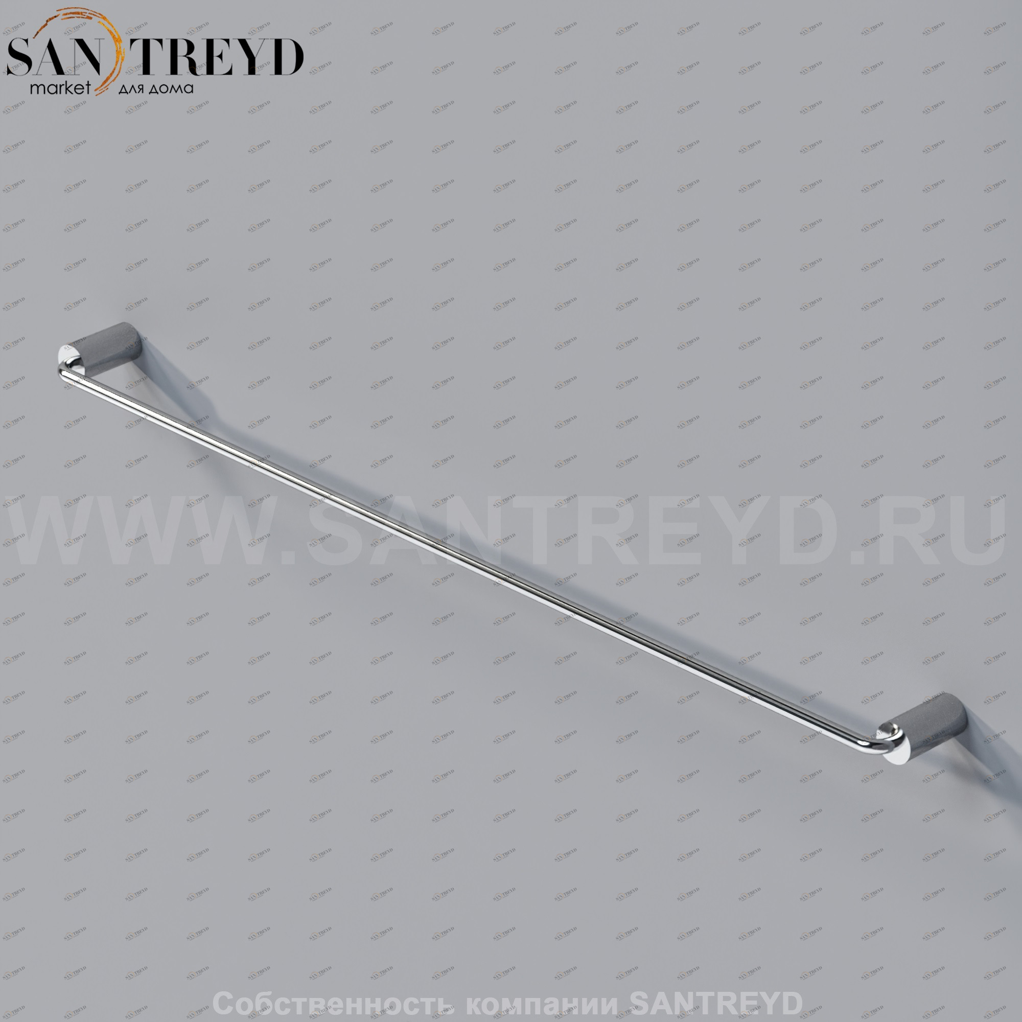 Agape BUCATINI Полотенцедержатель 40 см хромированный ABUC0166