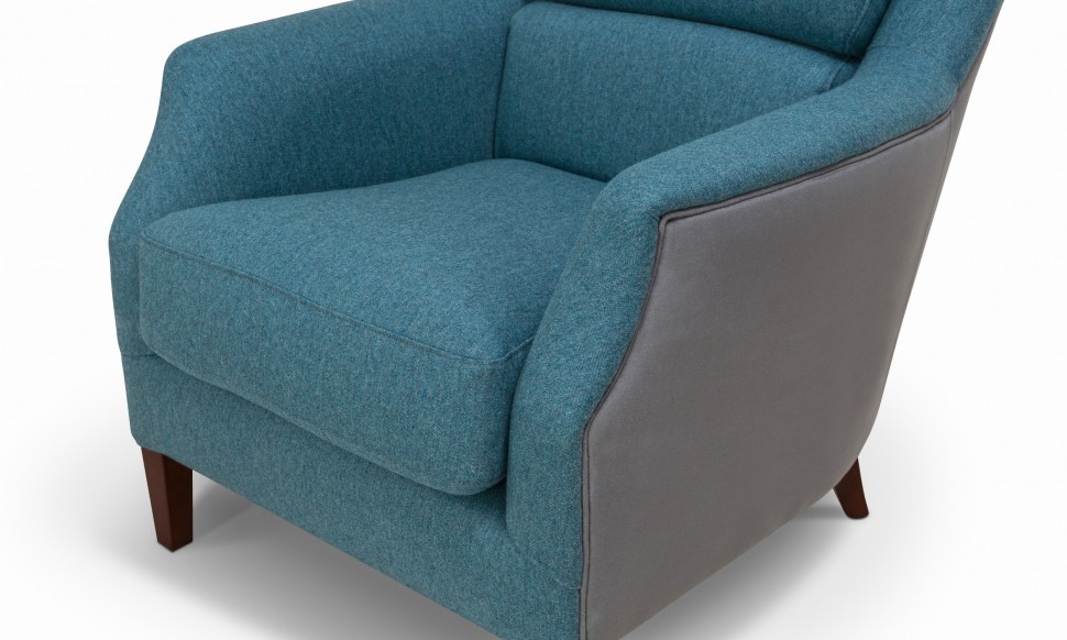 Кресло Richman голубое ICON DESIGNE ДИЗАЙНЕРСКИЕ 178010 Голубой  - Вид №4