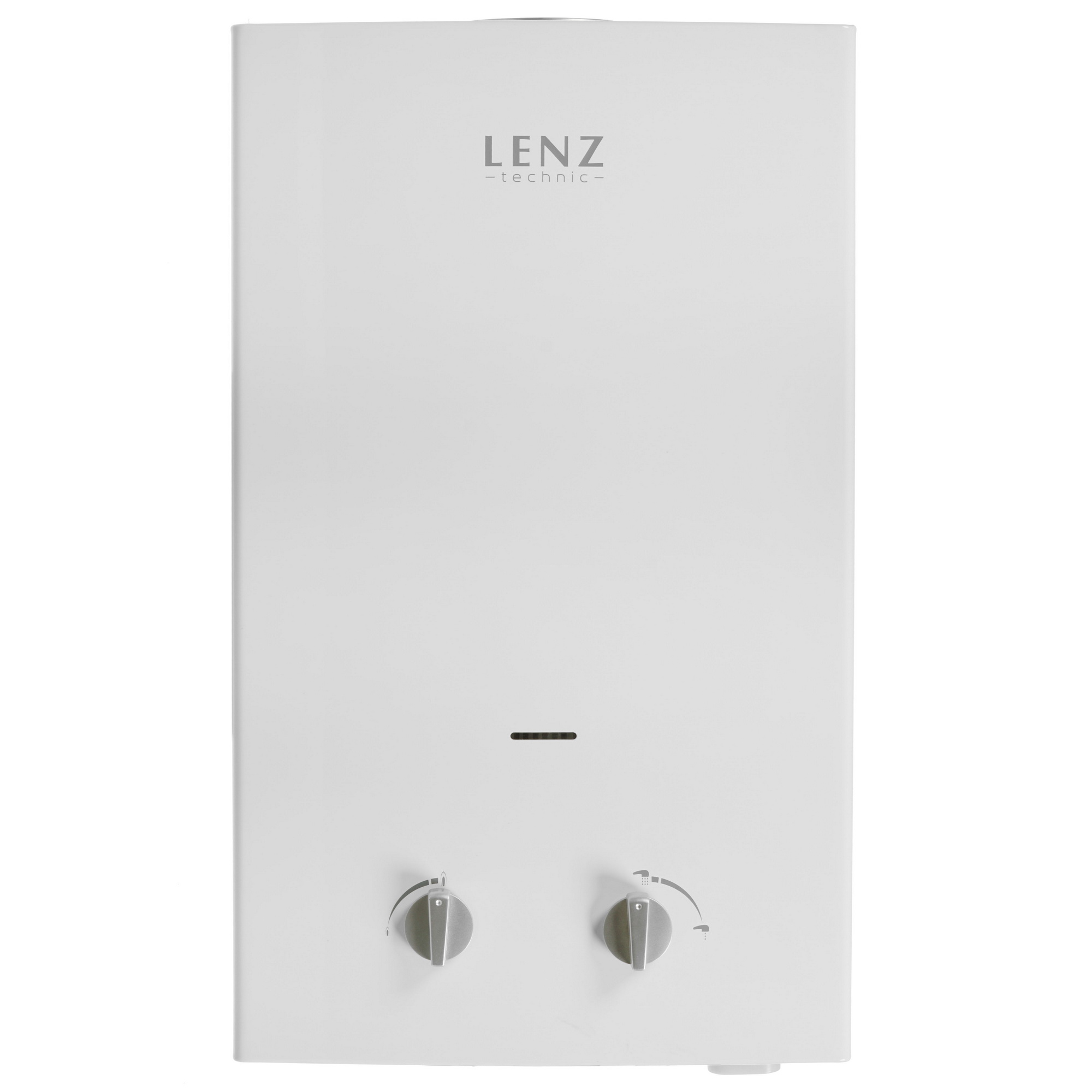 5321843 Водонагреватель газовый Lenz Technic 10L WHITE STDN-0119712 - Вид №1