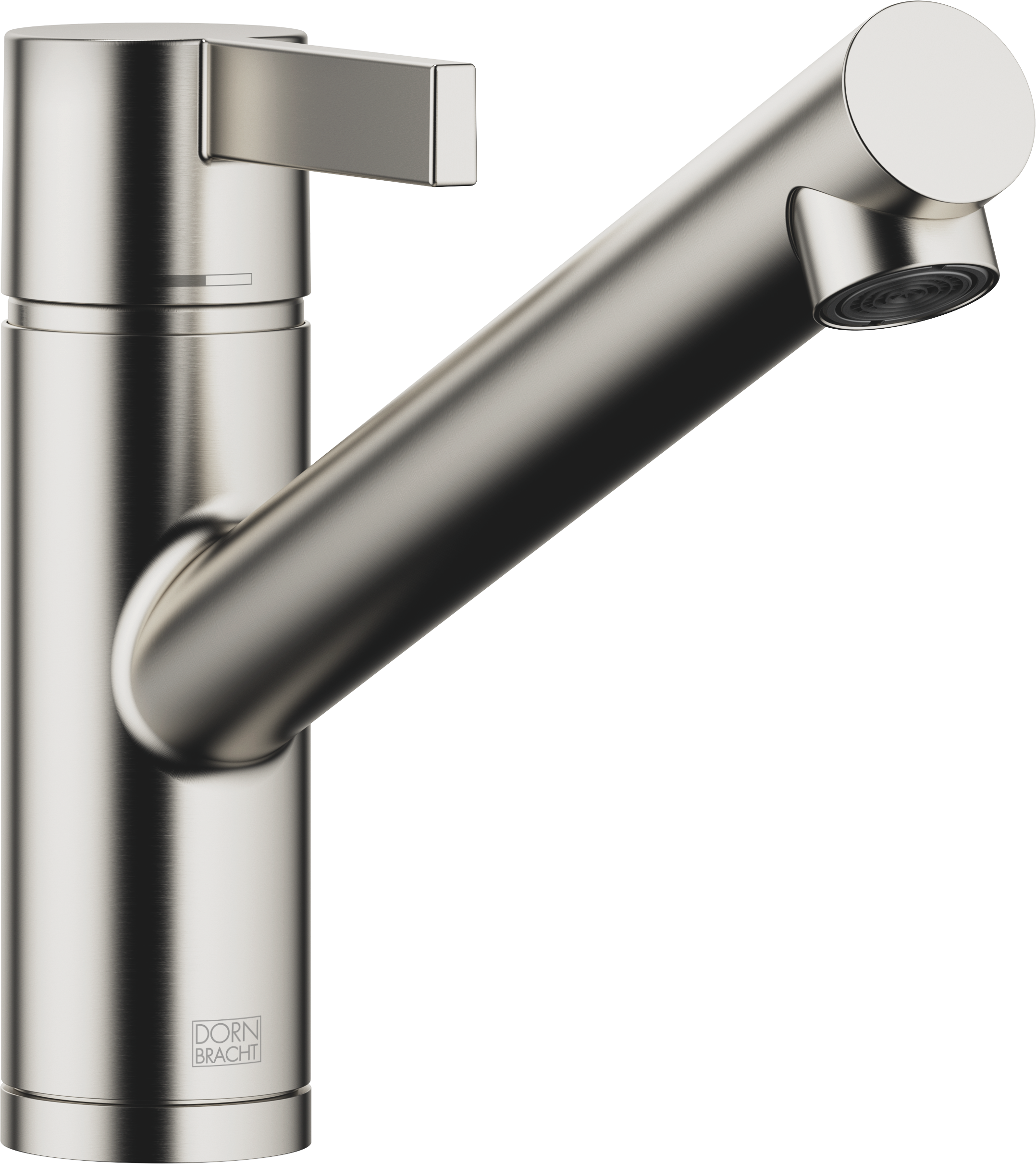 ENO Смеситель однорычажный - матовая платина