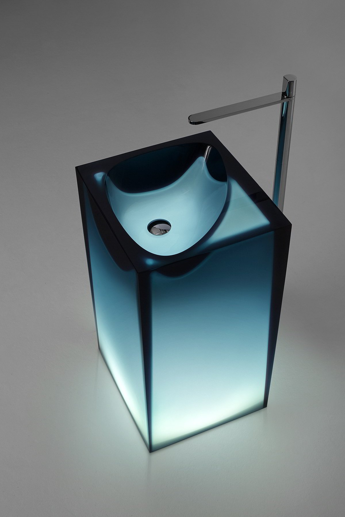 ASTRO E AURA Напольная раковина стоящая прямоугольная Antoniolupi  - Вид №4