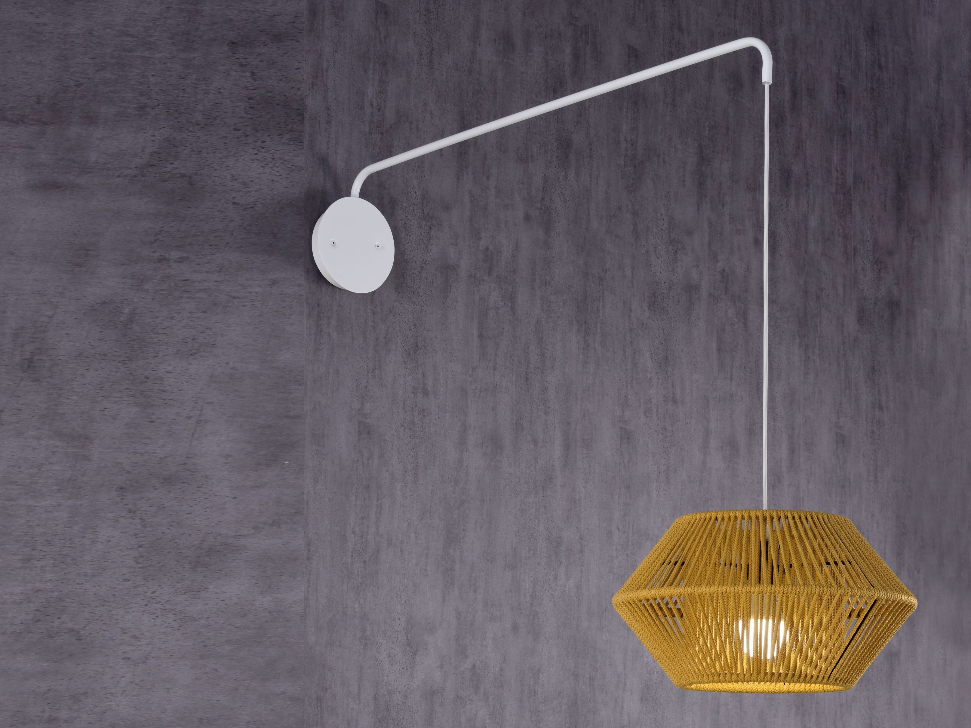 Регулируемая веревочная и металлическая настенная лампа Olé Lighting Всплывающий набор ARCH-00021779