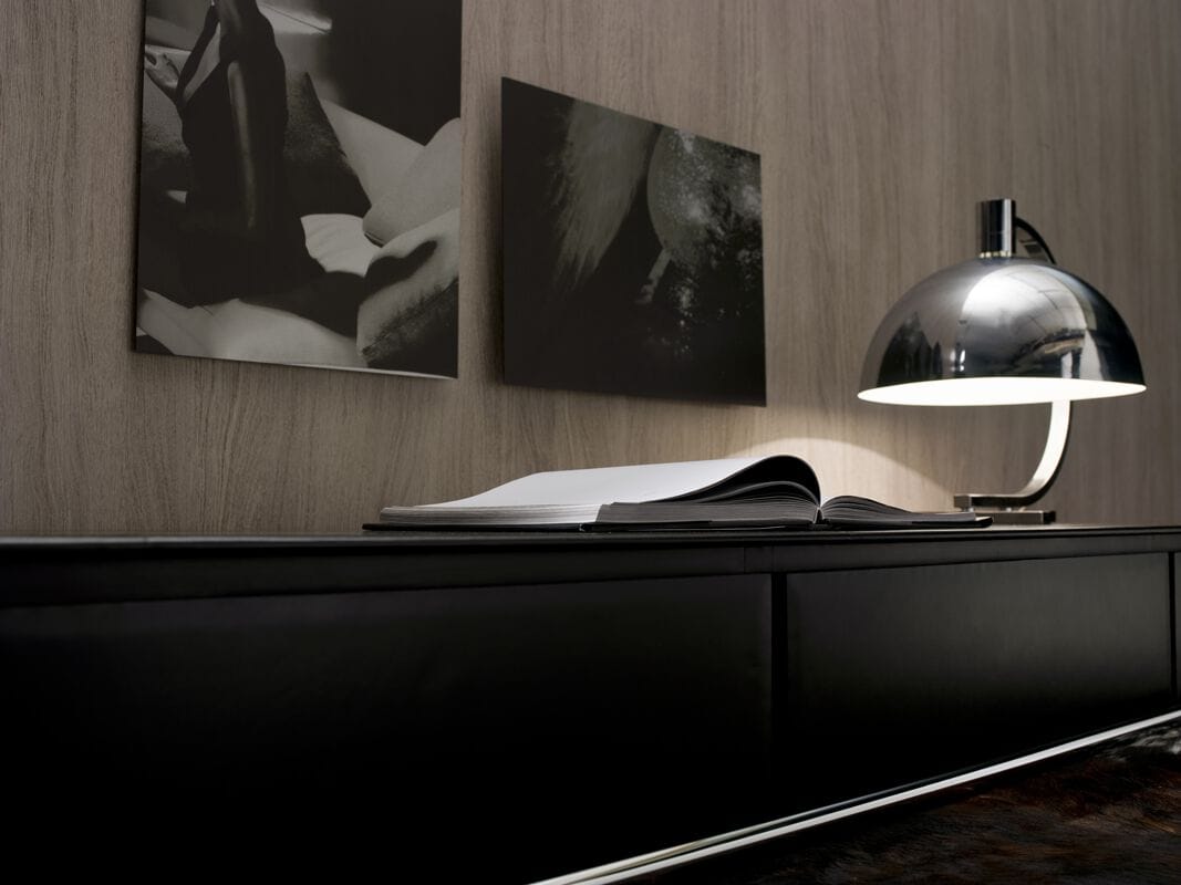 Низкий кожаный шкаф для телевизора с ящиками i 4 Mariani Slick ARCH-00049762 - Вид №5