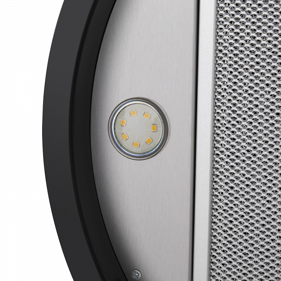 LEE SIDE (C) 39 INOX Вытяжка / настенная, 1000 м3/ч, 52 дб, кнопочное управление, нерж. Maunfeld Santreyd  - Вид №8