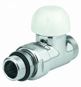 Carlo Poletti V31510E Клапан термостатический угловой с подключением для медной или пластиковой трубы.
