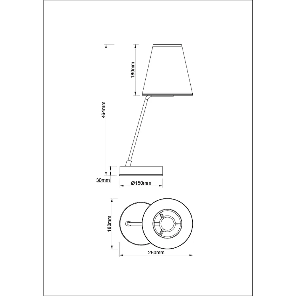 Настольная лампа декоративная Poetry 10210/L цвет черный 89432565 STLM-2171315 Santreyd  - Вид №7