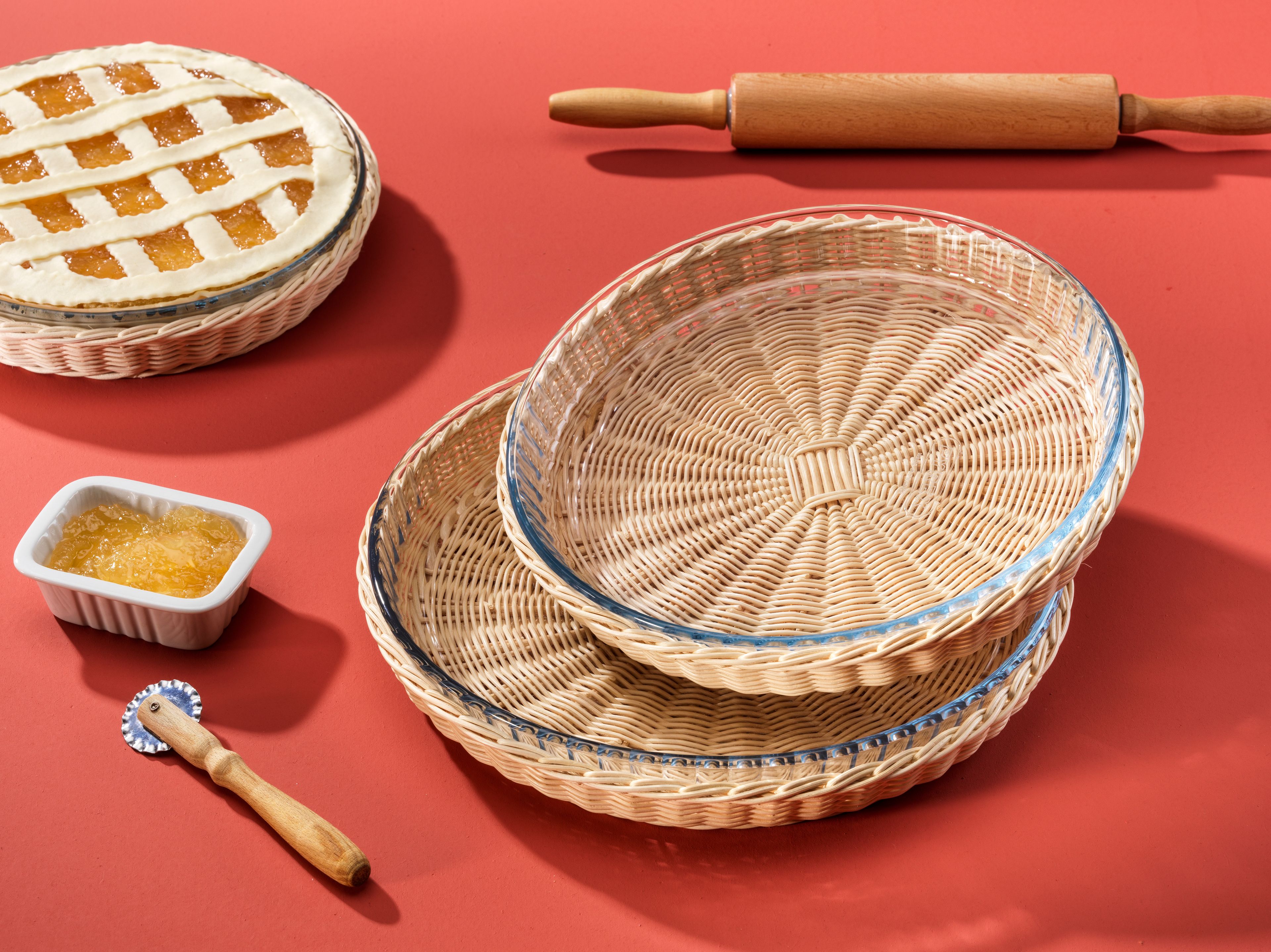 Медоллино корзина с пирогом из стекла pyrex Mila Maurizi Mise en Place ARCH-00099563 - Вид №2