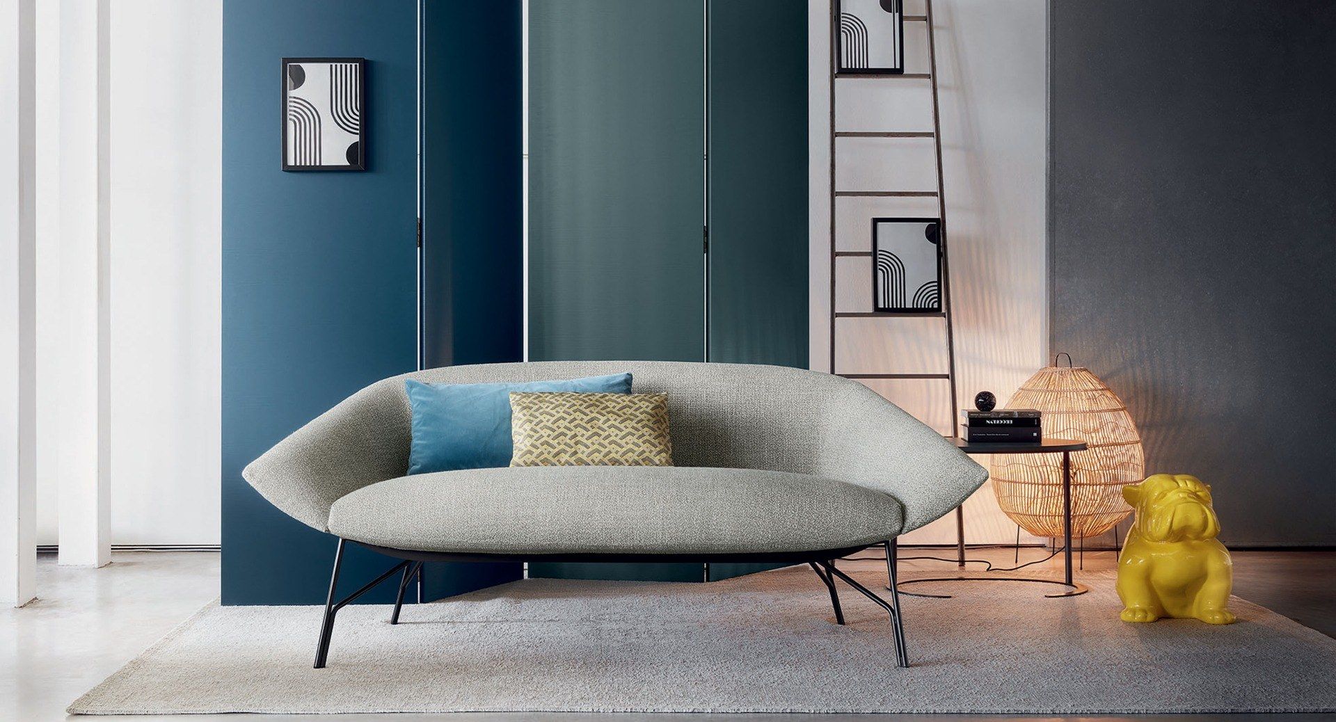 2-местный тканевый диван Lema ARCH-00002245 - Вид №2