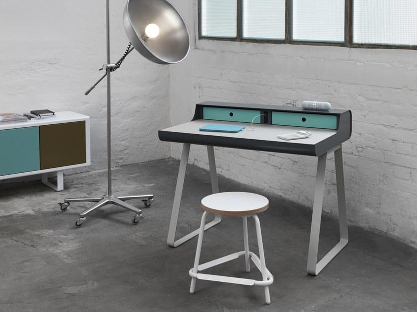 müller möbelfabrikation Письменный стол из линолеума с ящиками  Ps10  - Вид №3