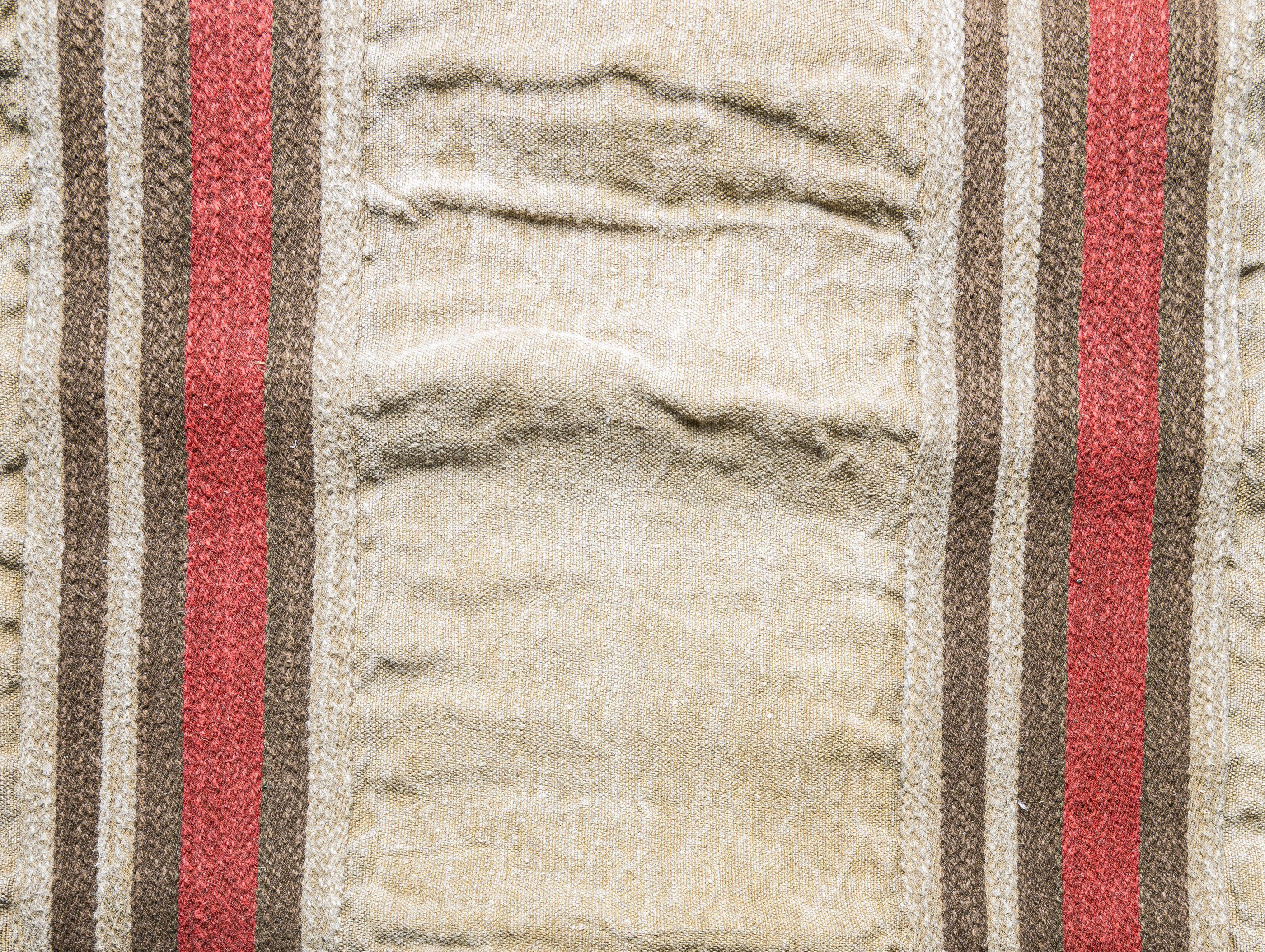 Льняная и хлопковая полосатая ткань The House of Lyria SHABBY ARCH-00033205 - Вид №6