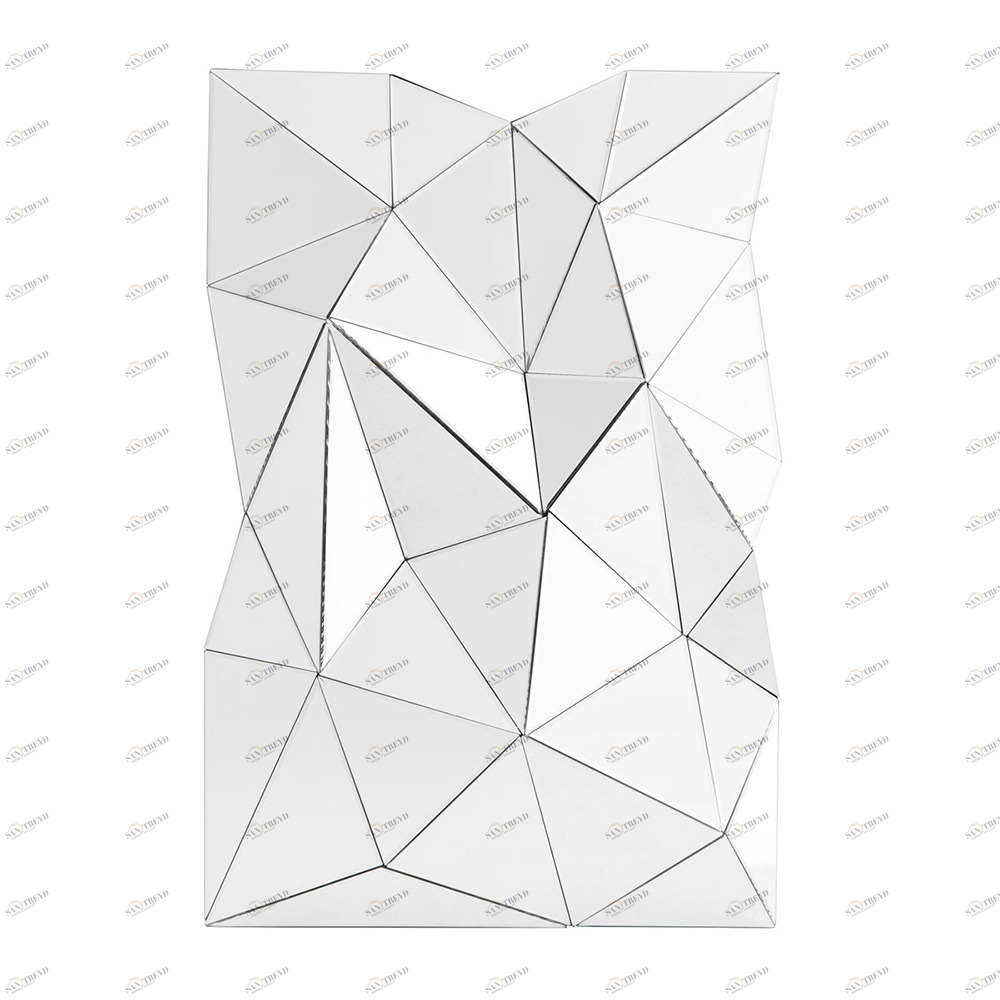 Зеркальное панно декоративное оригами от Eichholtz EICHHOLTZ ДИЗАЙНЕРСКИЕ 247148 Зеркальный 