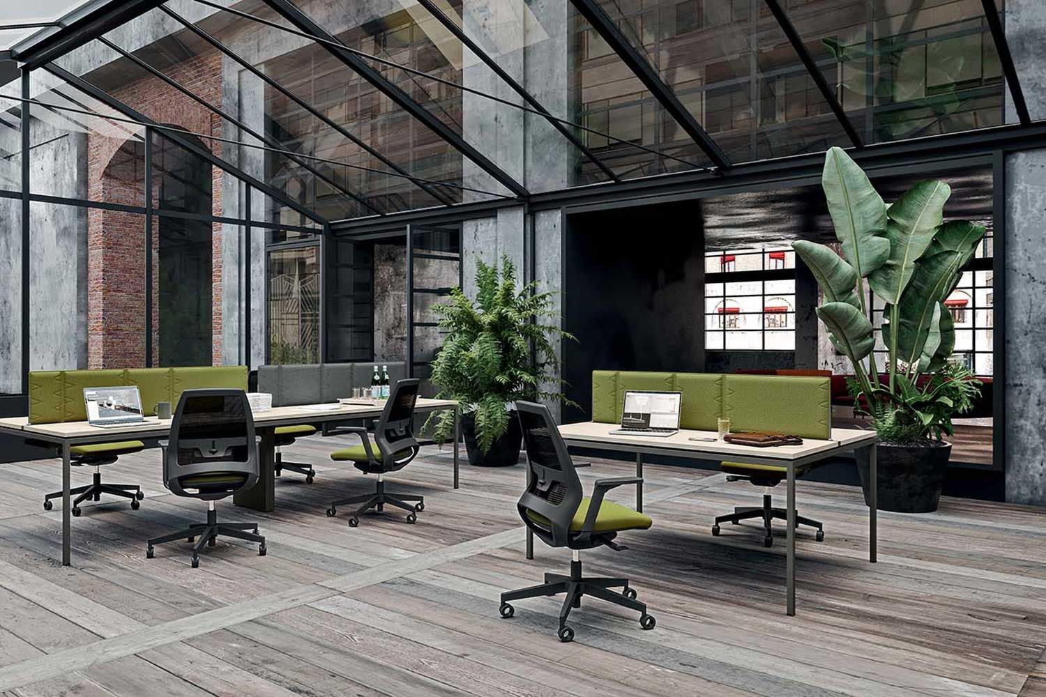 Офисное кресло с 5 спицами Quadrifoglio Group дизайн-офис ARCH-00118104 - Вид №2