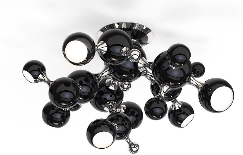 Delightfull Галогенная потолочная лампа из алюминия Atomic sun-id-1453663 - Вид №3