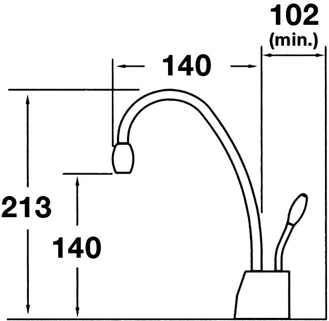 InSinkErator Диспенсер горячей воды из матовой стали  1975520 / 1975541  - Вид №4