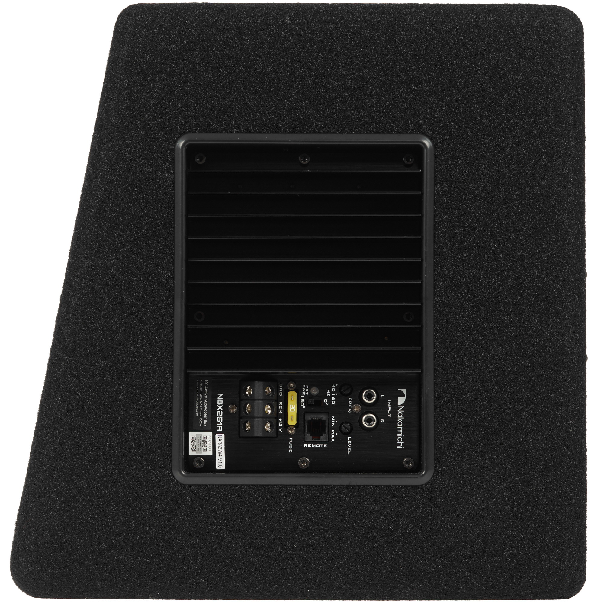 9171299 Автосабвуфер активный Nakamichi NAK-NBX251A STDN-0071196 - Вид №4