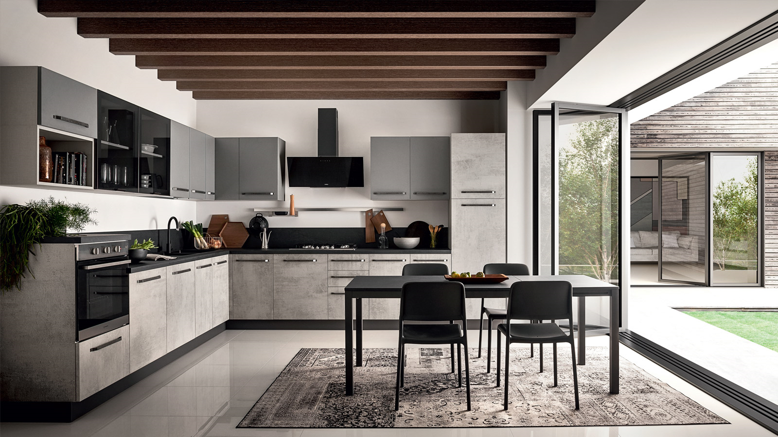 Easy 015  Кухонный гарнитур Ar-Due Colore matt 