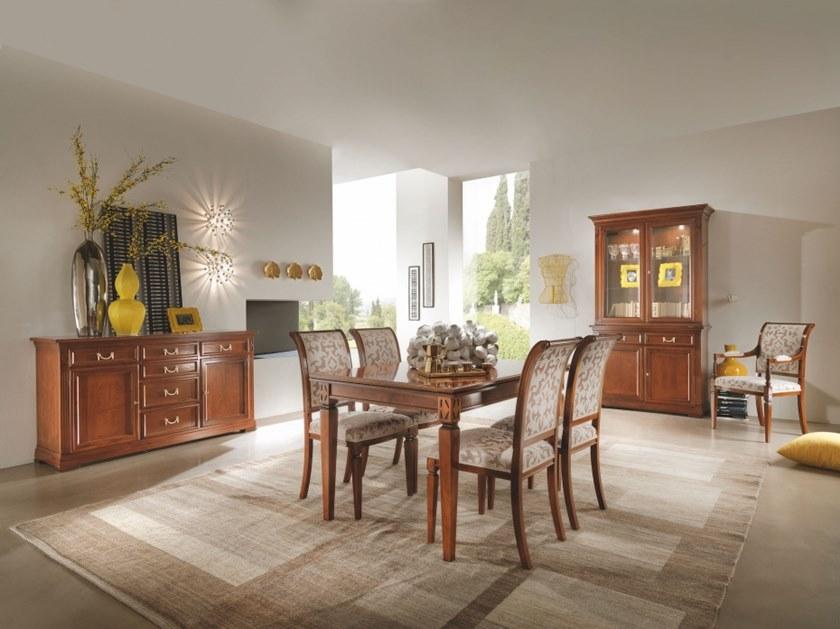 SELVA Комод вишня с ящиками Villa borghese 7374-7375 - Вид №2