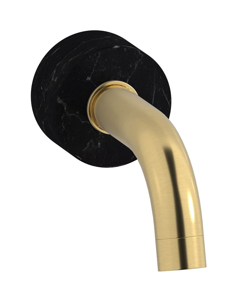 Настенный излив WE ARE IB mr320os_2 Brushed Gold Marmo