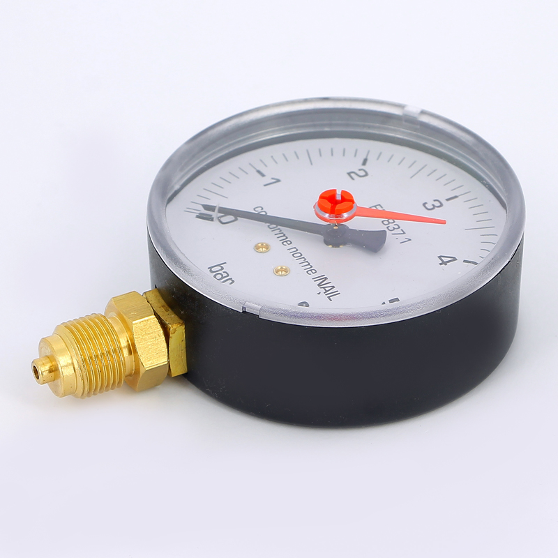 Манометр радиальный 3/8" 80 мм EMMETI 6 бар 00614006 - Вид №2