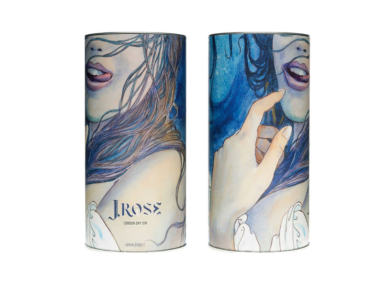 Бутылка джина с этикеткой ручной работы J.Rose J. Rose London Dry Gin ARCH-00149889 - Вид №1
