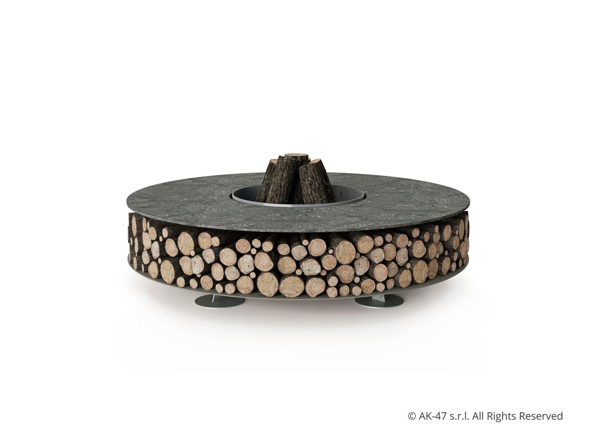 Жаровня с керамогранитным верхом Ak47 Design ZERO KERAMIK ARCH-00035806 - Вид №16