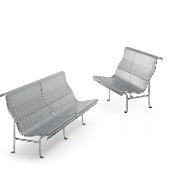 007152 Скамейка Perforano BD Barcelona Design  - Вид №2