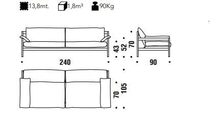 Диван MOROSO Iron Maiden ARCH-00001942 - Вид №1
