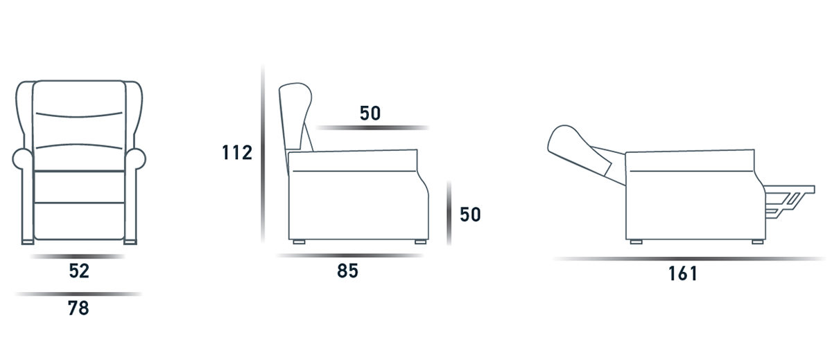 Кресло-Подъемник Relax Manuale Spaziorelaxitalia  Roma Roma Relax Manuale - Вид №4