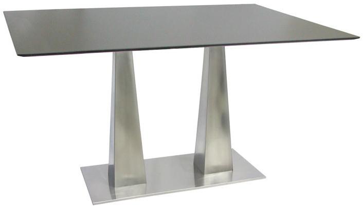 Vela Arredamenti Прямоугольный стол из нержавеющей стали Slipira sun-id-1357431 - Вид №1