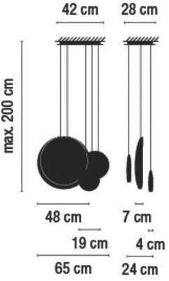 Vibia Светодиодная подвесная лампа Cosmos sun-id-1383369 - Вид №13
