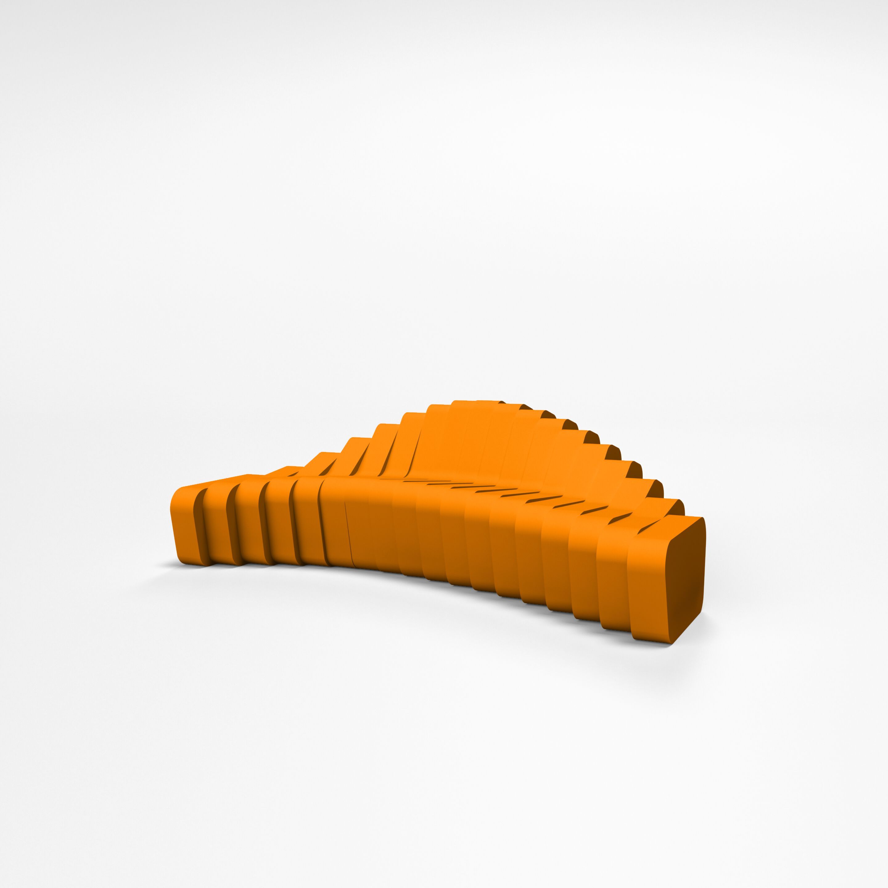 Модульный изогнутый диван с пенопластовым покрытием SIXINCH Cliffy ARCH-00045746 - Вид №14