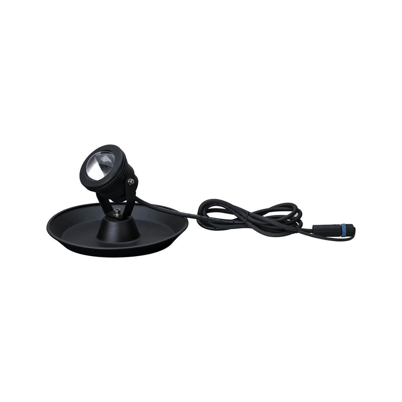 Уличный светодиодный светильник черный Paulmann Underwaterspot 94209 PAULMANN UNDERWATERSPOT 00-3897190 Черный  - Вид №1