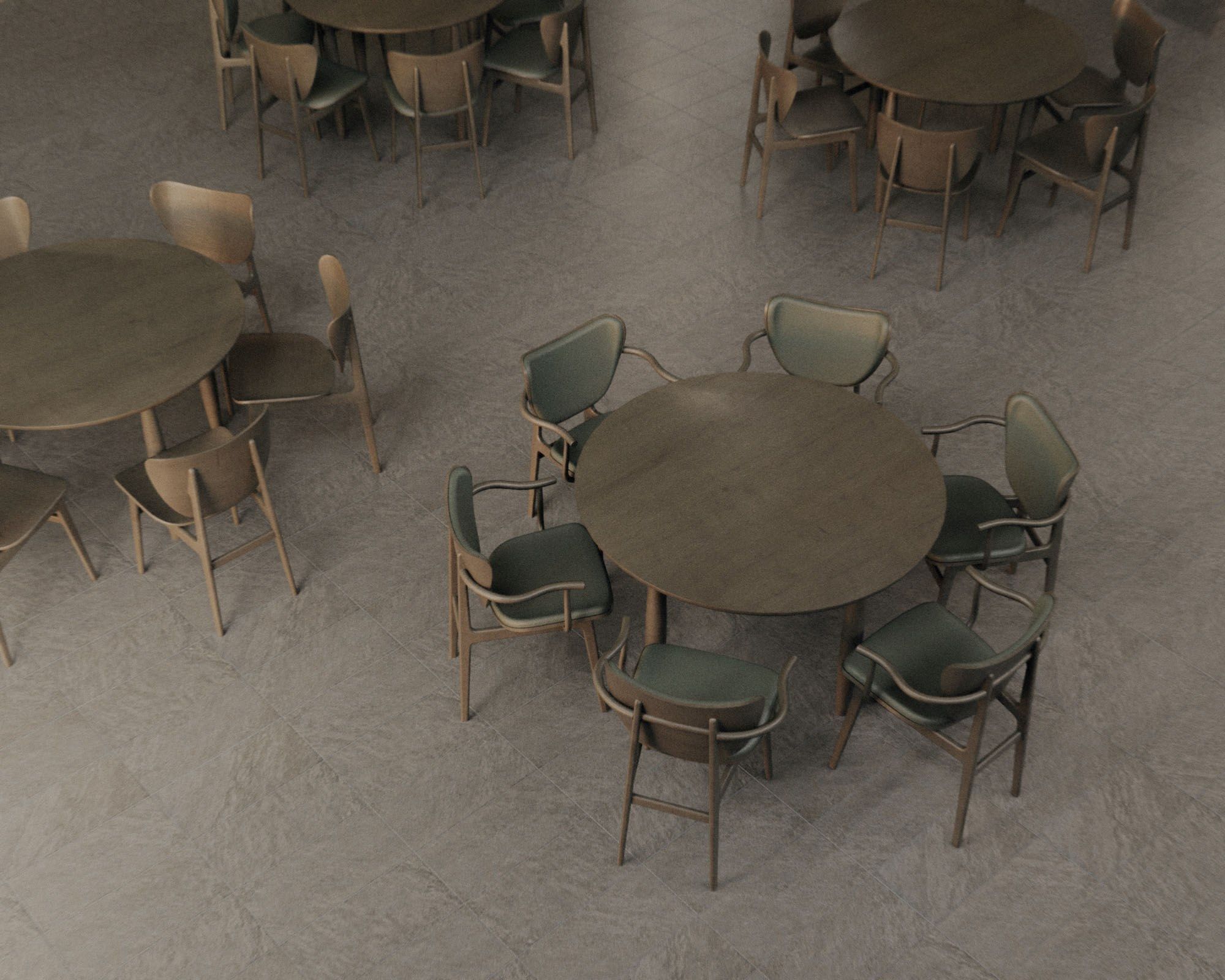 Кожаный и дубовый стул с подлокотниками NORR11 Elephant ARCH-00148755 - Вид №11