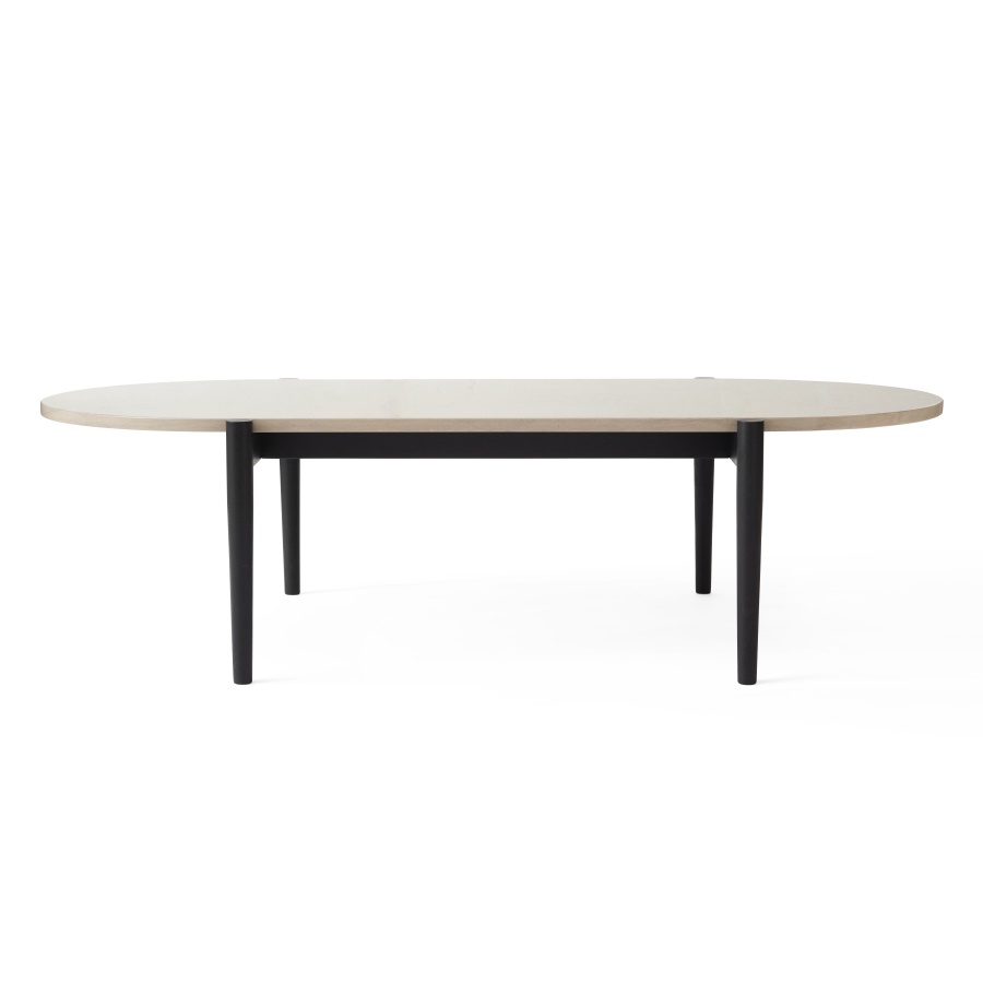 9850539 MENU Журнальный столик Septembre Серый камень / окрашенный в черный цвет твердый ясень  - Вид №5