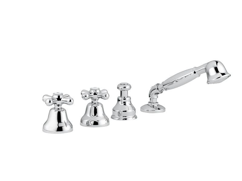 Хромированный латунный кран с 4 отверстиями Bugnatese Old ' 800 ARCH-00023568