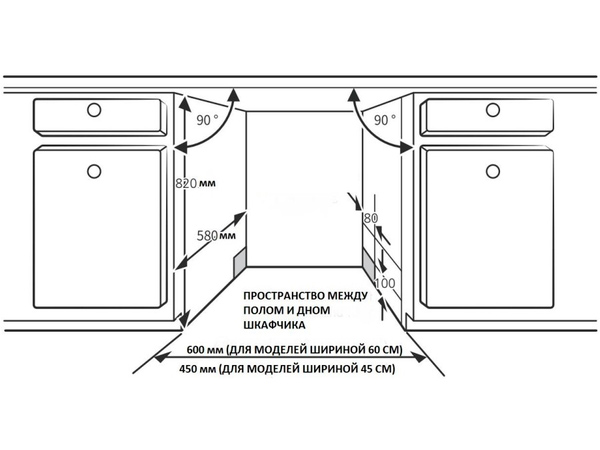 8163700 Встраиваемая посудомоечная машина Korting KDI 60460 SD STDN-0036518 - Вид №4