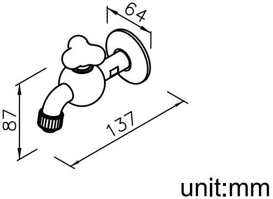 JUSTIME Смеситель для умывальника, однорычажный Story 6903-l4-80cp - Вид №4