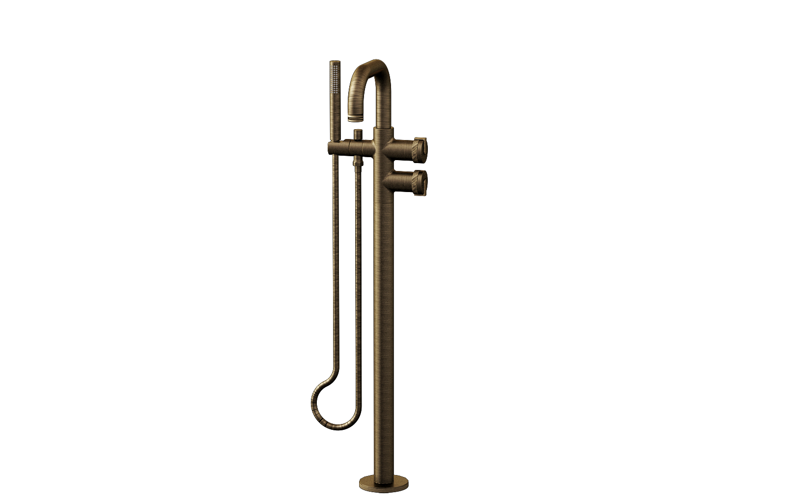 E-11557-R1VBB-L1VBB-VBB Смеситель напольный отдельностоящий (внешняя часть) GRAFF MOD+